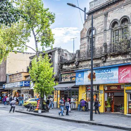 Cuadros ciudades México – Calle DF