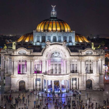 Cuadros ciudades México – Palacio de Bellas Artes