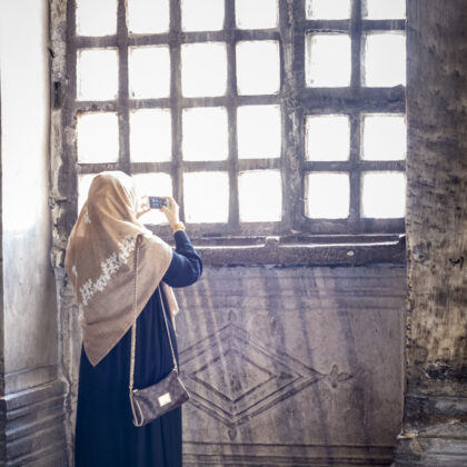 Cuadros ciudades Turquia - Ventana Santa Sofia