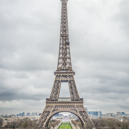 Cuadro fotográfico de la Torre Eiffel en París